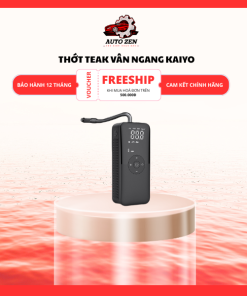 Bơm lốp Ô Tô CARSUN Mini Sạc Pin Điện Tử Tự Ngắt Không Dây